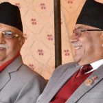 ओली–प्रचण्ड आइतबार एउटै मञ्चमा देखिदैं