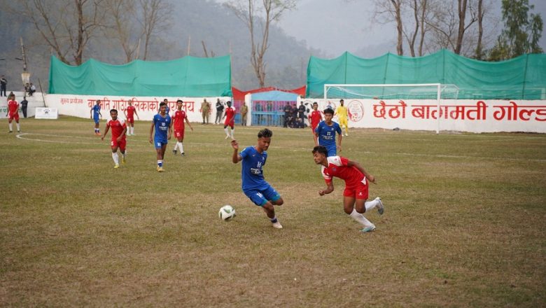 मकवानपुरको बागमती गाउँपालिकामा शुरु भयो बागमती गोल्डकप फुटबल प्रतियोगिता