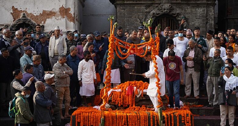 राजकीय सम्मानसहित पूर्वसभामुख ढुङ्गानाको अन्त्येष्टि