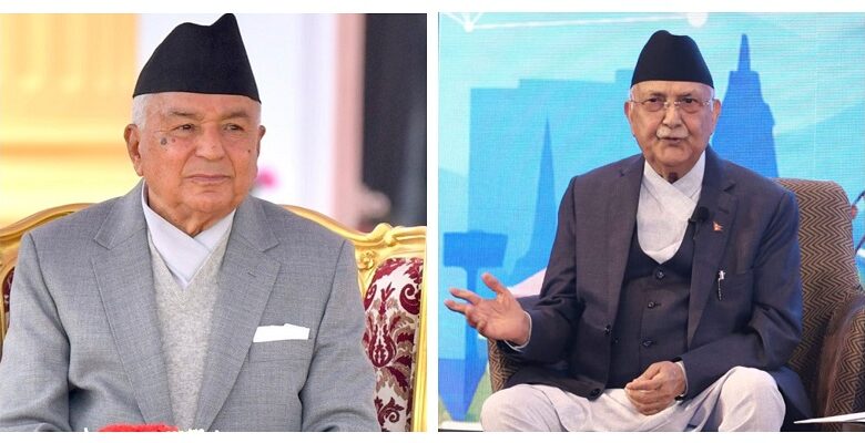 नेपालका राष्ट्रपति र प्रधानमन्त्रीले अमेरिकाको राष्ट्रपतिमा निर्वाचित ट्रम्पलाई दिए बधाई