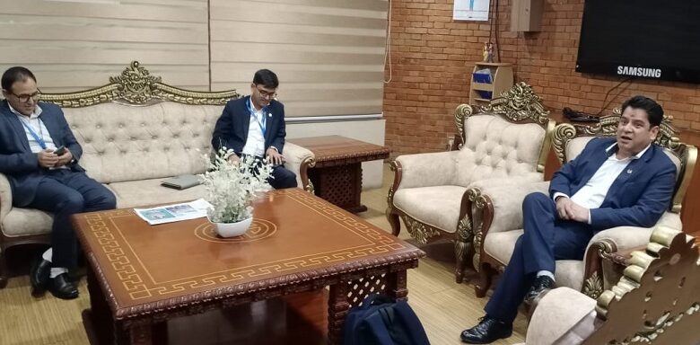 साझेदारी शिखर सम्मेलनमा भाग लिन उद्योगमन्त्री भण्डारी भारत प्रस्थान