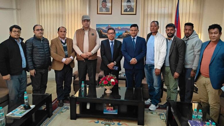 कांग्रेस नेता बानियाँ र भारतका लागि नेपाली राजदूत डा. शर्माबीच छलफल