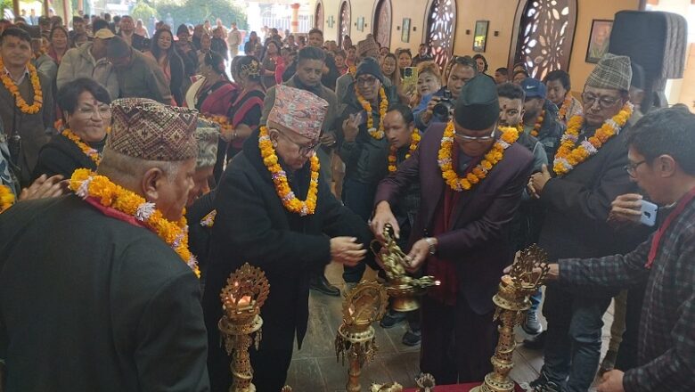 नेवारी संस्कृति नेपालीलाई एकताको सुत्रमा बाँध्न सहयोगीः माधव नेपाल