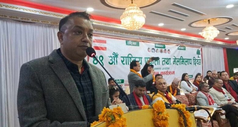 सभापति उठ्ने कि नउठ्ने सम्बन्धमा गगन थापा भन्छन्-महाधिवेशनको समयमै सोचौंला