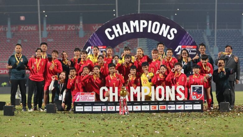 फोर नेसन्स वुमन्स फुटबलमा नेपाललाई पराजीत गर्दै म्यानमारले उपाधि जित्यो