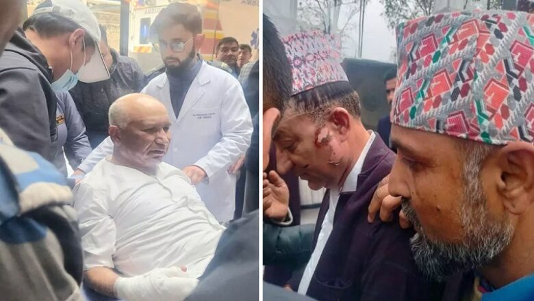 बेलुन पड्केर घाइते अर्थमन्त्री पौडेल र पोखराका आचार्यको उपचार हुँदै