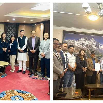 एनआरएनए पदाधिकारीहरूद्वारा सभामुख र राष्ट्रिय सभाका अध्यक्षसॅंग भेटवार्ता