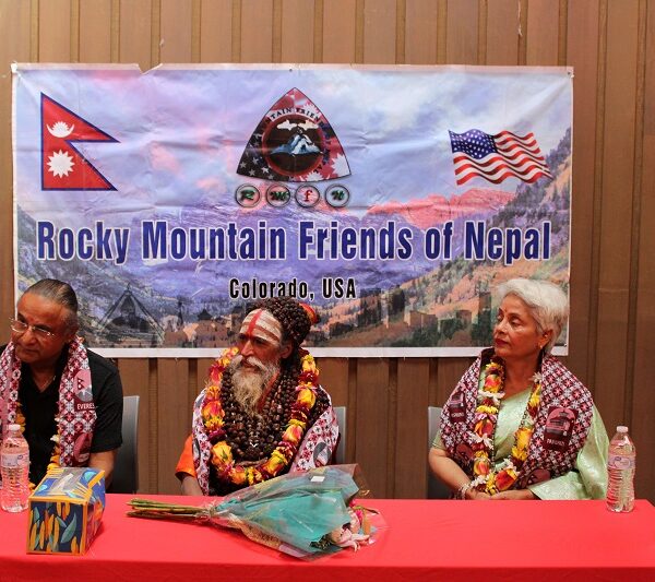 कोलोराडोमा कालीदास बाबाः ‘नेपालमा हिन्दू सनातनधर्म स्थापित भएको हेर्न मन छ’