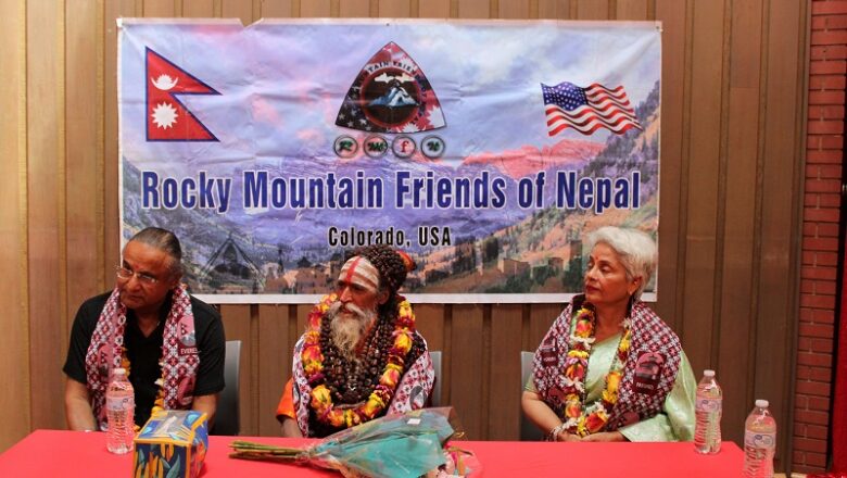 कोलोराडोमा कालीदास बाबाः ‘नेपालमा हिन्दू सनातनधर्म स्थापित भएको हेर्न मन छ’