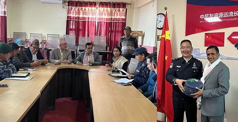 नेपाल-चीन व्यापार सहजीकरणका विषयमा लोमान्थाङ र जोमसोममा अन्तरक्रिया