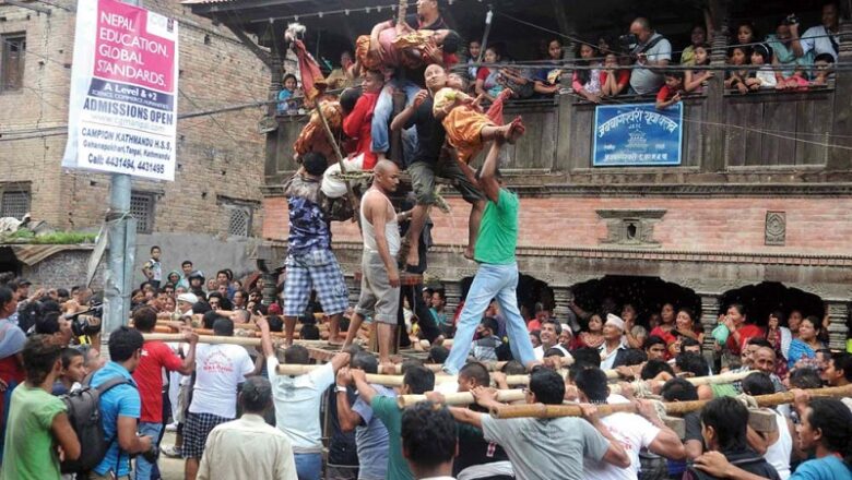 पशुपतिको जय वागेश्वरीमा ‘त्रिशूल जात्रा’ मनाइयो