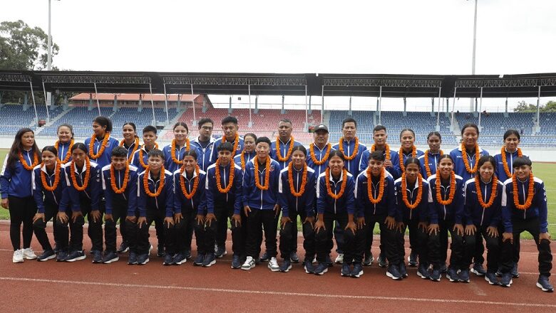 महिला यु-२० एसियन कप छनोट खेल्न जाने नेपाली टोलीको बिदाइ