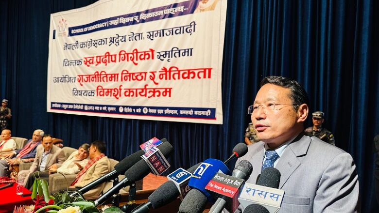 काँग्रेस-एमालेले राज्य शक्तिको दुरुपयोग रोक्नुपर्छः वर्षमान पुन