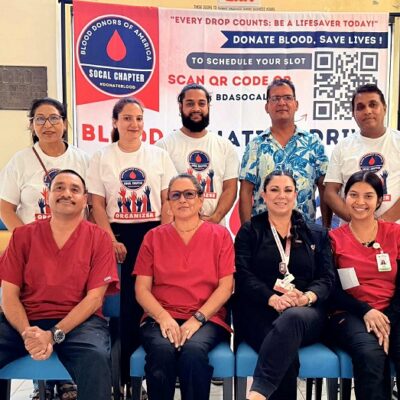 बीडीए सोकल च्याप्टर दक्षिण क्यालिफोर्नियाद्वारा आयोजित कार्यक्रममा ३३ जनाले गरे रक्तदान
