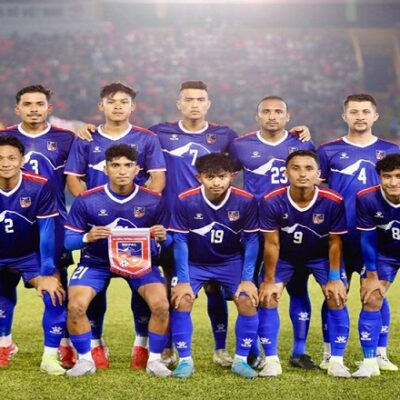 फिफा वरीयतामा नेपाल २ स्थान तल झर्यो