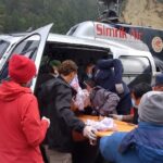 मनास्लु क्षेत्रमा अलपत्र पर्यटकको तीनपछि हेलिकोप्टारबाट उद्धार