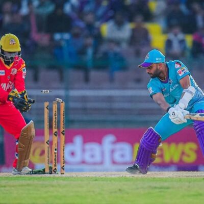 काठमाण्डु गोर्खाजलाई चार विकेटले हराउँदै लुम्बिनी लायन्स दोस्रो क्वालिफायरमा प्रवेश