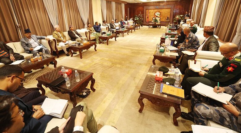 बहुपक्षीय छलफलमार्फत प्रधानमन्त्री कार्कीद्वारा निर्वाचनमा सहभागी हुन आह्वान