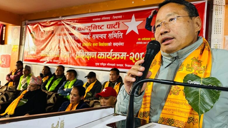 मुलुक जल्नुको मुख्य कारण काँग्रेस-एमाले गठबन्धन र केपी ओली हुन्ः वर्षमान