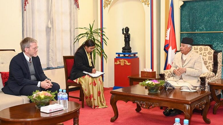 राष्ट्रपति रामचन्द्र पौडेलसँग अमेरिकी राजदूतको बिदाइ भेट