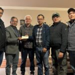 नेपाली साँस्कृतिक केन्द्र (नेपाली घर) लाई मैनाली परिवारबाट ३१ हजार १ सय डलर आर्थिक सहयोग