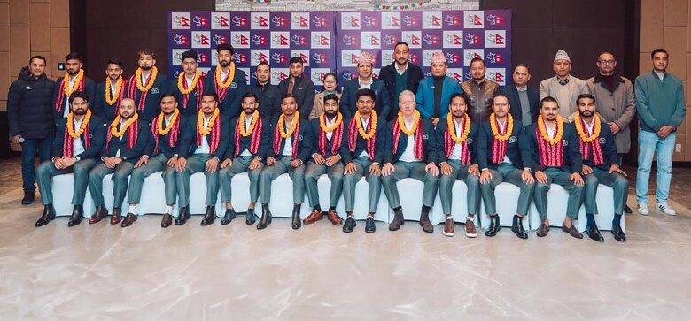 विश्वकप खेल्ने नेपाली टोलीलाई बिदाइ