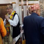 पूर्वराजा ज्ञानेन्द्र शाहद्वारा जानकी मन्दिरमा विशेष पूजापाठ