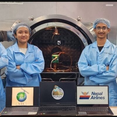 नेपालले प्रक्षेपण गरेको सानो आकारको भूउपग्रह ‘मुनाल’ अन्तरिक्षमा अड्कियो