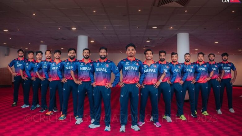 टी-२० विश्वकप खेल्न लागेको नेपालले आफ्नो अन्तिम तयारी भारतमा गर्ने