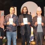 शिल्पी थिएटरमा कवि नदीशको कवितासंग्रह ‘हिउँद’ लोकार्पण