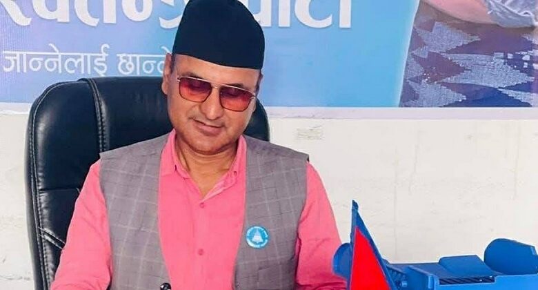 रास्वपा मकवानपुर सभापति भरत पराजुली नेपाली काँग्रेसमा फर्किए