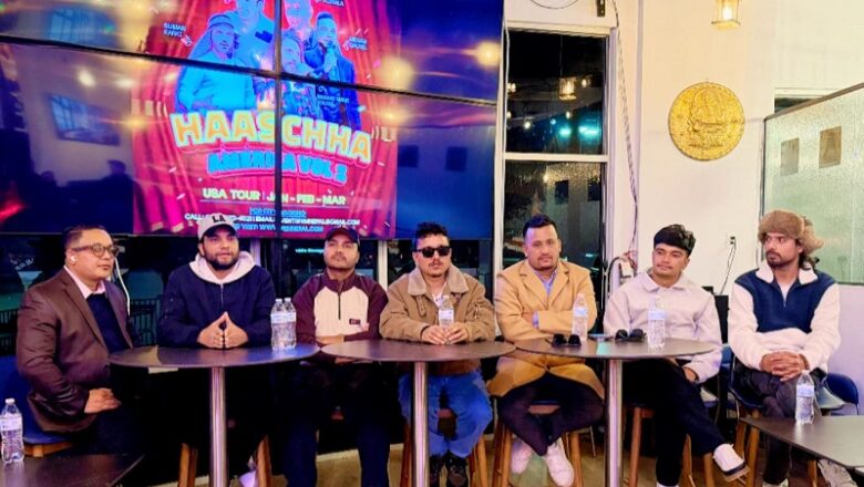 नेपालका चर्चित हास्य कलाकारको टोली अमेरिकामा