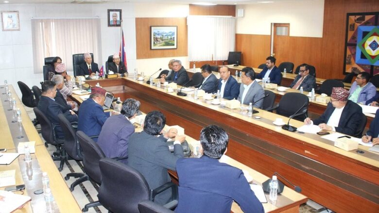 एनआरएनएको १२औं महाधिवेशनको तयारीबारे परराष्ट्र मन्त्रालयमा उच्चस्तरीय बैठक