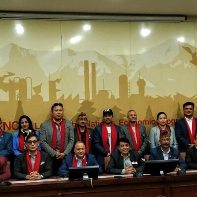 एनआरएनएको नवनिर्वाचित कार्यसमितिलाई महासंघमा स्वागत