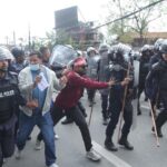 ओली पक्राउको विरोधमा उत्रिएकामध्ये सात प्रदर्शनकारी पक्राउ