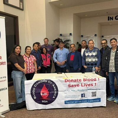 कोलोराडोको डेनभरमा रक्तदान कार्यक्रम सफलताका साथ सम्पन्न