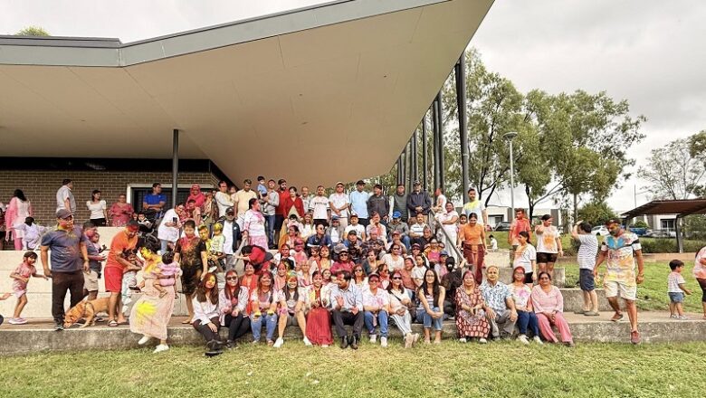 अस्ट्रेलियामा हर्षोल्लासका साथ होली मनाइयो