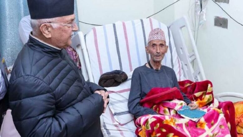 नेकपा एमालेका अध्यक्ष केपी शर्मा ओलीलाई पितृ शोक
