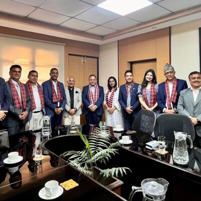 एनआरएनए प्रतिनिधि मण्डलसँग नेपाल पर्यटन बोर्डमा सहकार्यका विषयमा छलफल