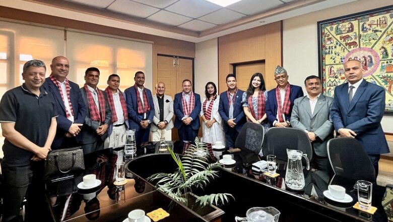 एनआरएनए प्रतिनिधि मण्डलसँग नेपाल पर्यटन बोर्डमा सहकार्यका विषयमा छलफल