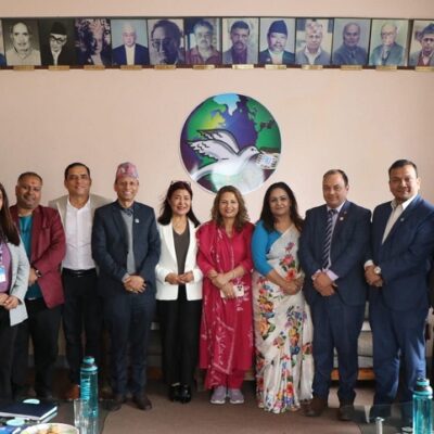 नेपाली पत्रकारिता क्षेत्रको विकासका लागि सहकार्य गर्ने एनआरएनएको प्रतिबद्धता