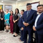 NRNA को प्रतिनिधि मण्डलद्वारा महिला, बालबालिका तथा ज्येष्ठ नागरिक मन्त्री सीता बादीसँग भेटघाट