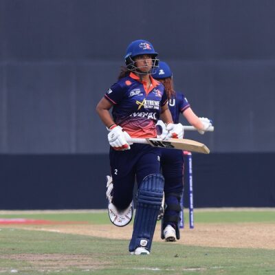 आइसिसी महिला टी-२० च्यालेन्ज ट्रफीअन्तर्गत अमेरिकाविरुद्धको खेलमा नेपाल पराजित