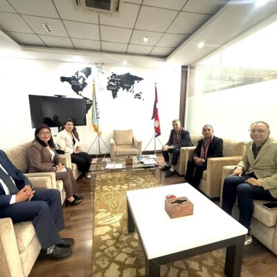 NRNA र IFRC बीच मानवीय सहयोग सुदृढ गर्ने उद्देश्यसहित समन्वय बैठक सम्पन्न