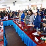 संसदीय समितिका सभापतिहरुले लिए सपथ