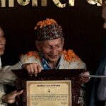 चारजना स्रष्टालाई वानीरा गिरि पुरस्कार प्रदान