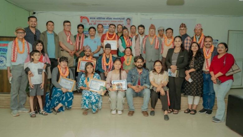 कर्णालीका कर्णबहादुर खत्रीलाई मकवानपुरमा सम्मान