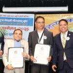 गीतकार दिनेश अधिकारीलाई ‘आइएनएलए ज्ञानेन्द्र गदाल गीत सम्मान’ प्रदान