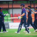अमेरिका स्कटल्यान्डलाई हराउँदै आइसिसी विश्वकप लिग-२ को शीर्षस्थानमा
