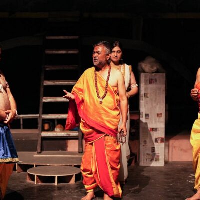 हास्यव्यङ्ग्य कलाकार मनोज गजुरेल पहिलो पटक नाटक ‘महाभारत’मा